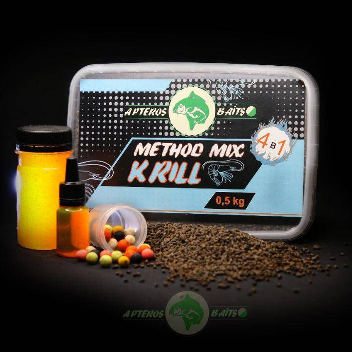 

Methot Mix Флэт метод 4в1 0,5кг KRILL (криль)