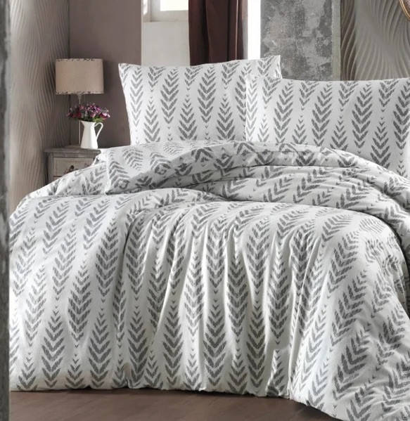 

Байковое (фланелевое) постельное белье евро размер Menderess Турция