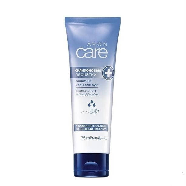 

Крем для защиты рук с глицерином и силиконом Care Avon 75 ml