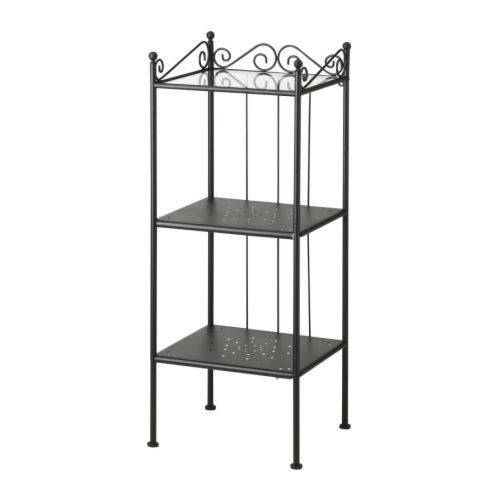 

РЁНШЭР Стеллаж, черный, 10093763, IKEA, ИКЕА, RONNSKAR
