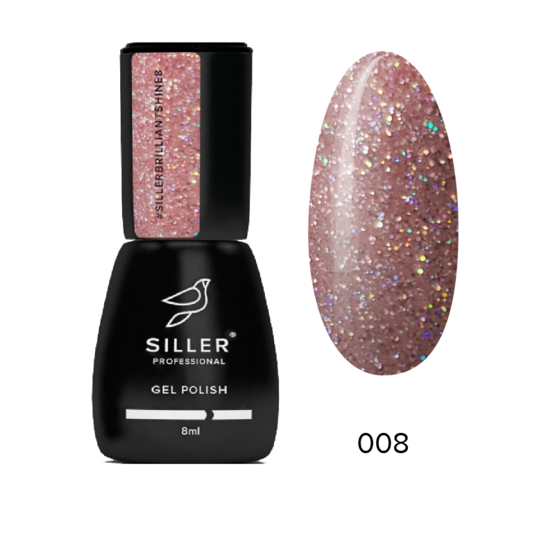 

Гель-лак Siller Brilliant Shine №8, 8 мл