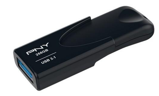 

Флешка PNY 256 GB Attache 4 Black (FD256ATT431KK-EF), Черный