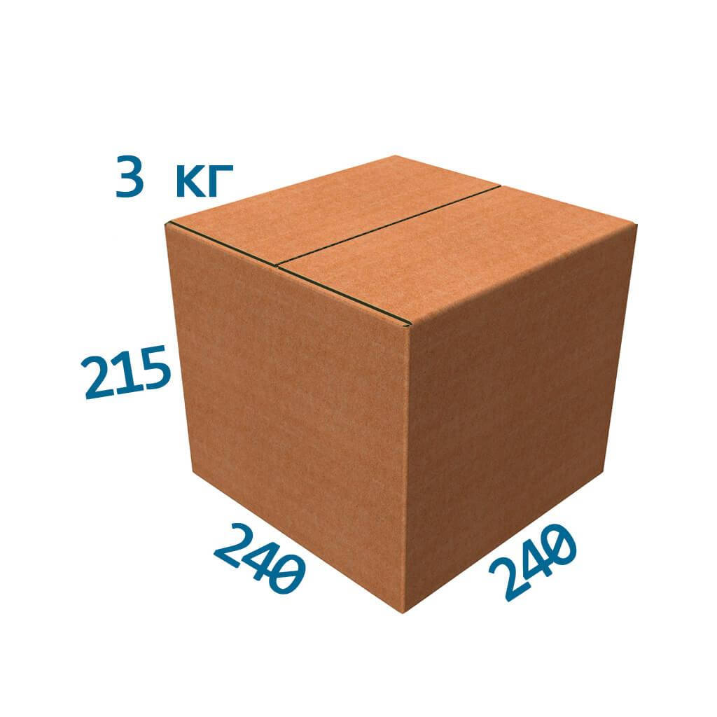 

Картонная коробка Почты 240*240*215 - 3кг