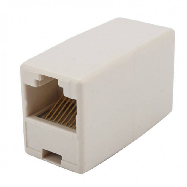 

Соединитель RJ-45 8P8C мама/мама