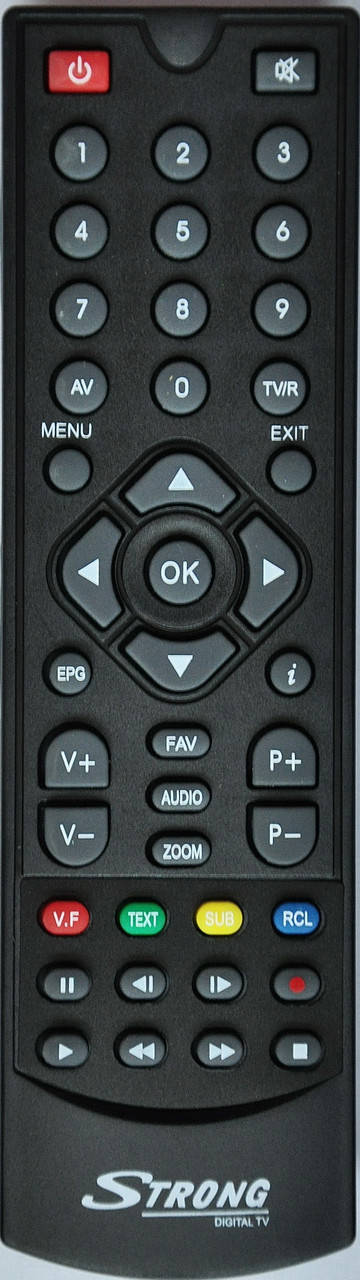 

Пульт к Т2 ресиверу Strong SRT8500/8501, Черный