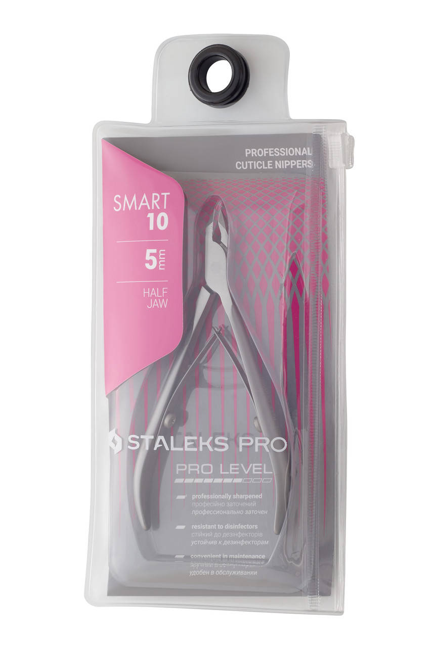 

Кусачки для кожи Сталекс 5 мм. Smart NS-10-5 Staleks для кутикулы