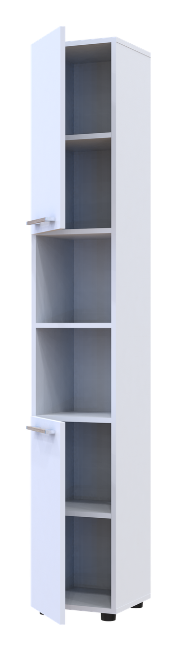 Шафа пенал Doros Міра Білий ДСП 183.5х30х30 (41510126) 2