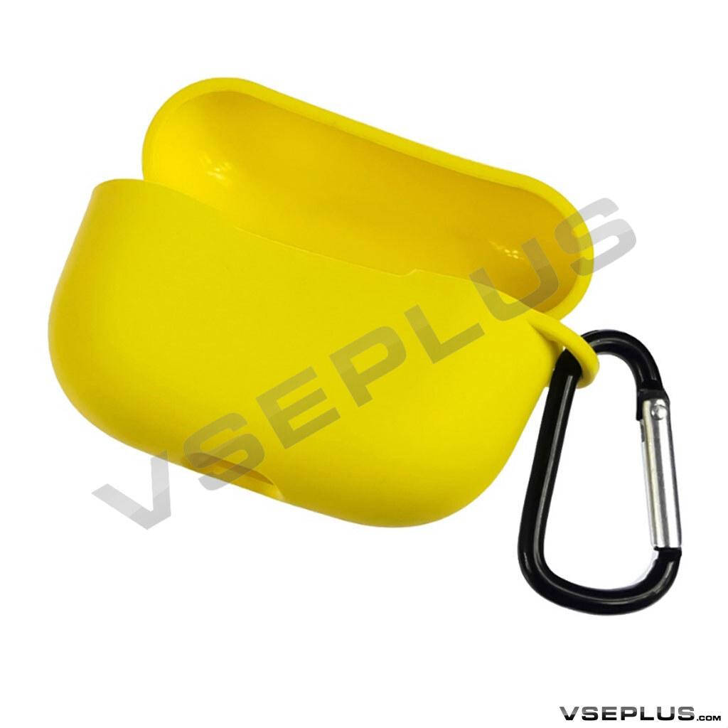 

Чехол (накладка) Apple AirPods Pro, Ultra Thin Silicone Case, желтый