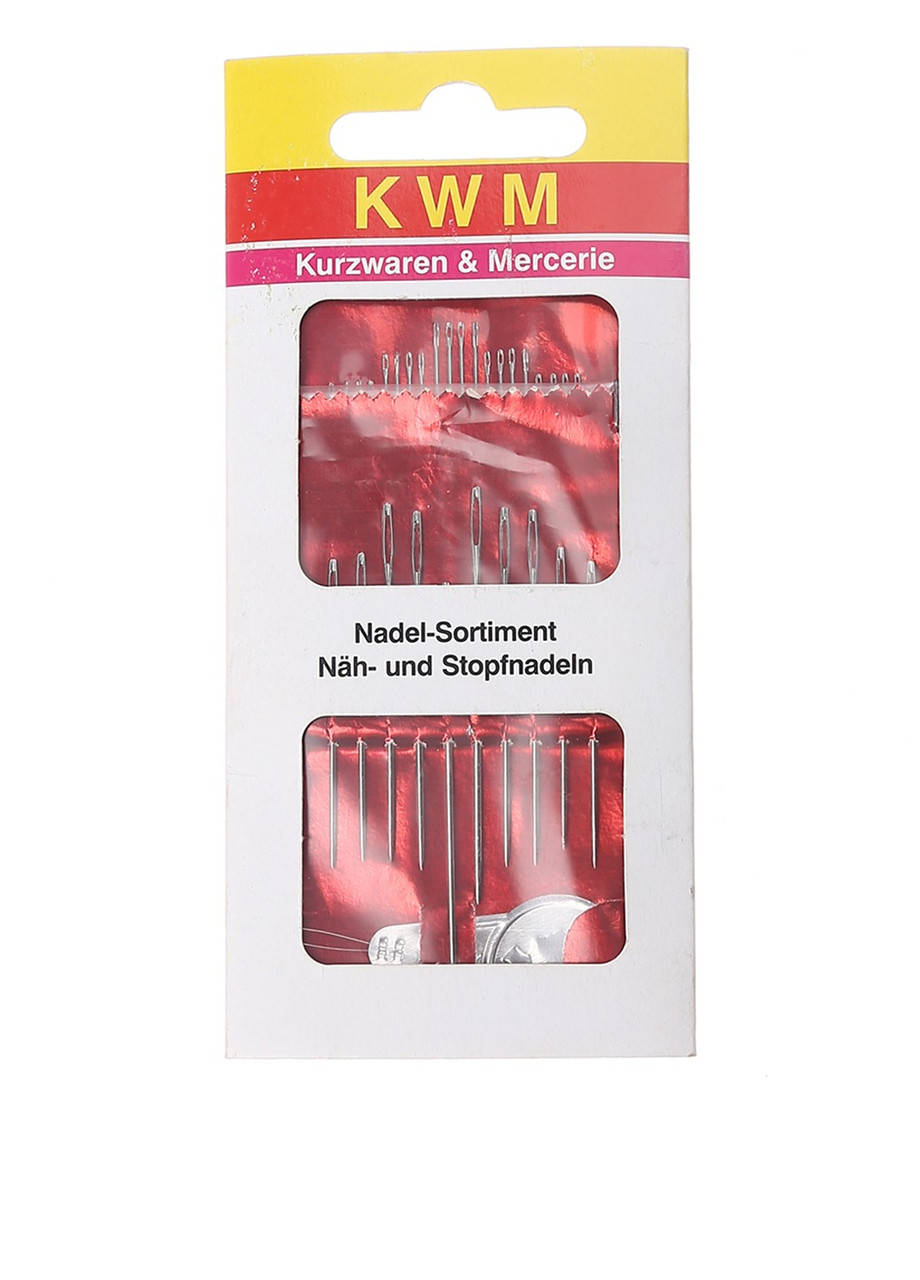 

Набор иголок для шитья 31 шт KWM - металик K02-110024