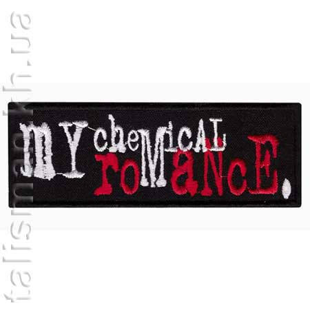 

Нашивка с вышивкой MY CHEMICAL ROMANCE 2 (бел/красн)