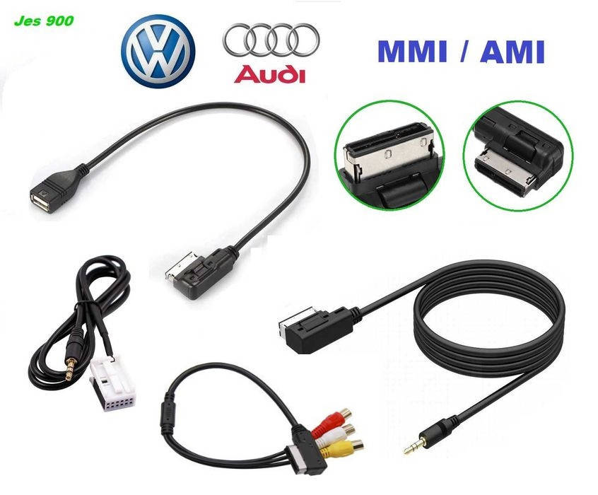

Кабель USB AUX на Volkswagen Audi (Америка) переходник AMI MMI Ауди Юсб