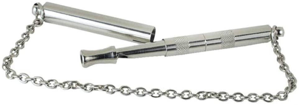 

Металлический свисток для дрессировки собак Croci 10 см (ультразвуковой)