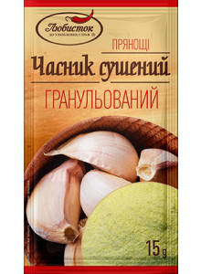 

Часник гранульований "Любисток" 15г (1*20/60)