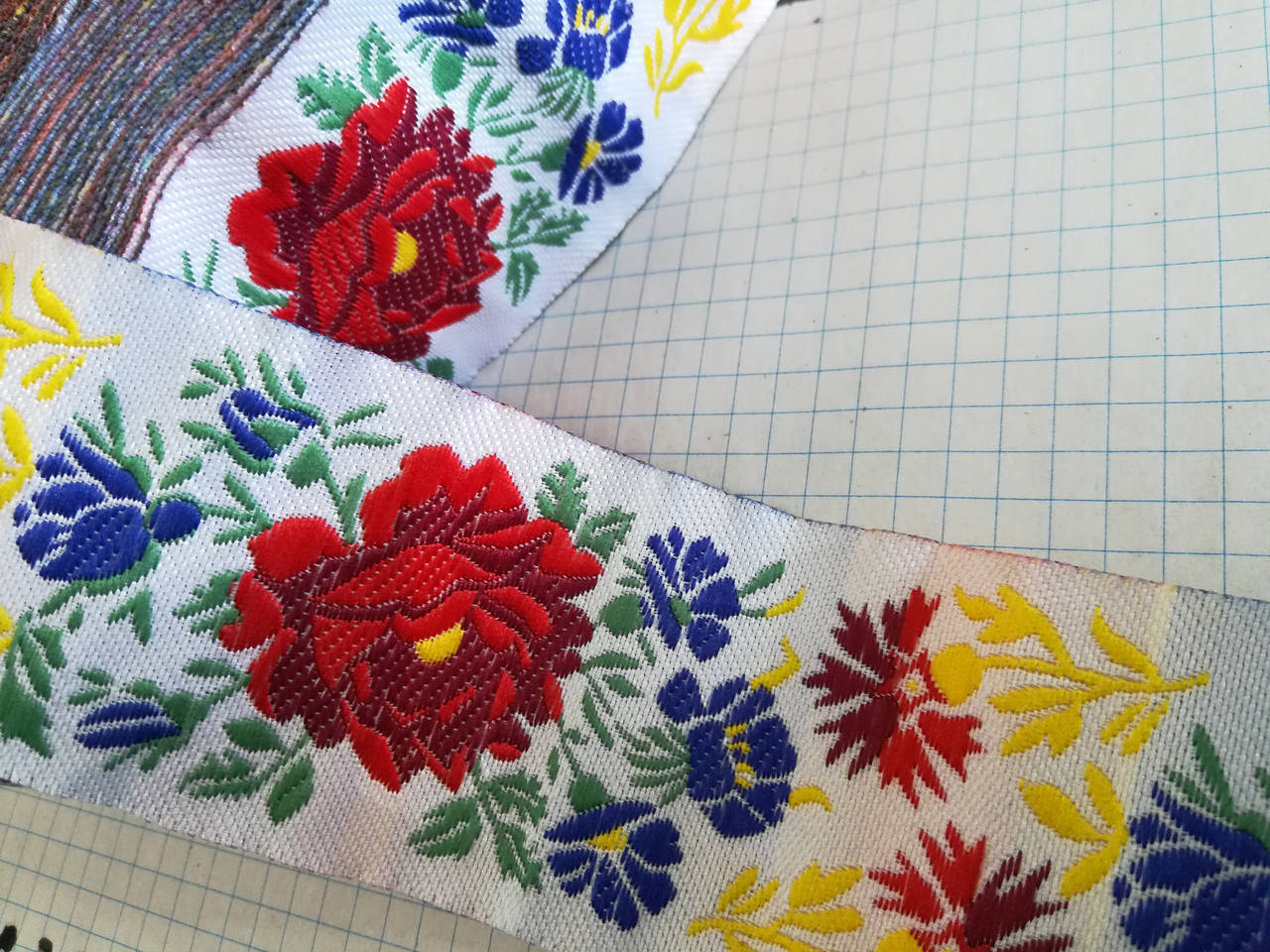 

Тесьма декоративная с орнаментом 5 см 10 м