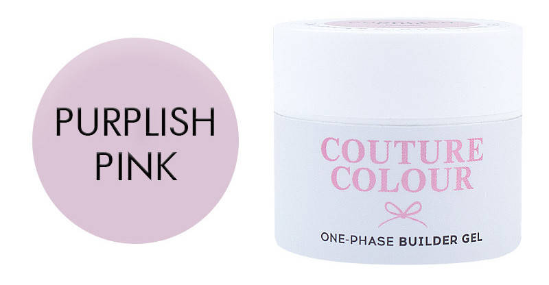 

Гель однофазный Couture color 1-phase Builder Gel Purplish pink 15 мл (11758Gu)