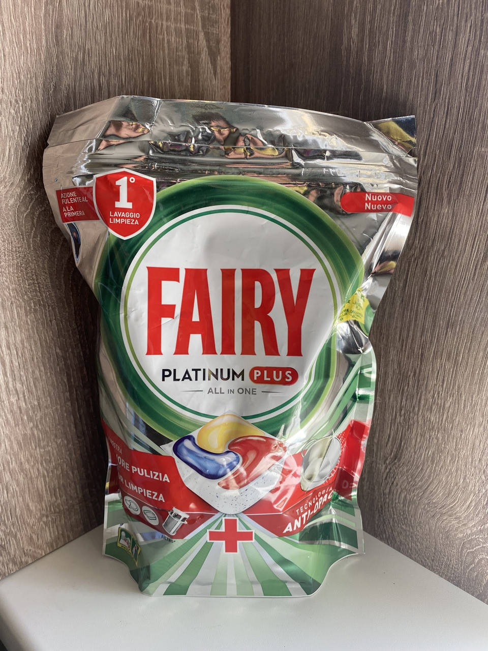 

Таблетки для посудомоечной машины Fairy platinum plus (47шт.)