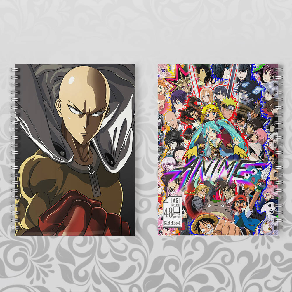 

Скетчбук Аниме Onepunchman 003