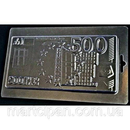 

Форма пластиковая E1-500 Шоколад "500 евро"