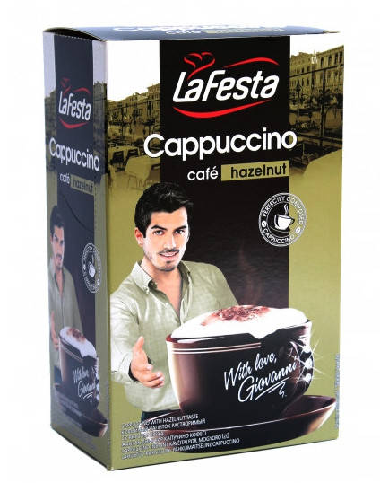 

Капучино La Festa со вкусом ореха 10*12,5 г