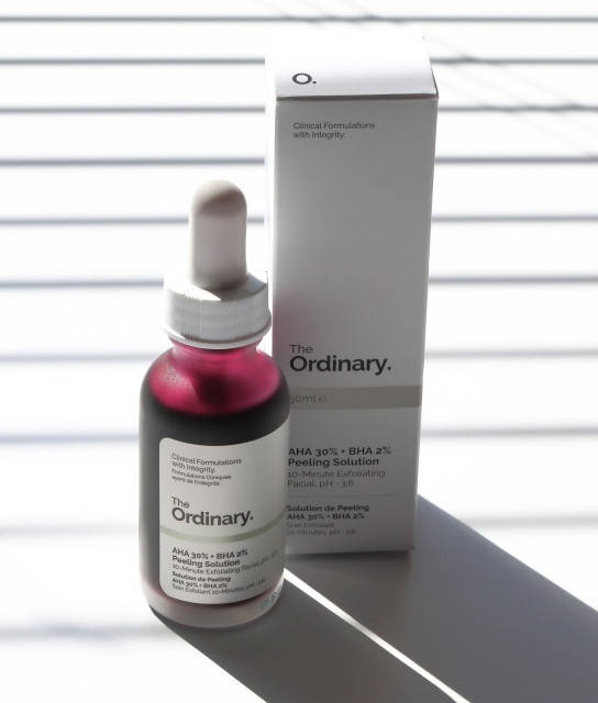 

The Ordinary AHA 30% + BHA 2% Peeling Solution