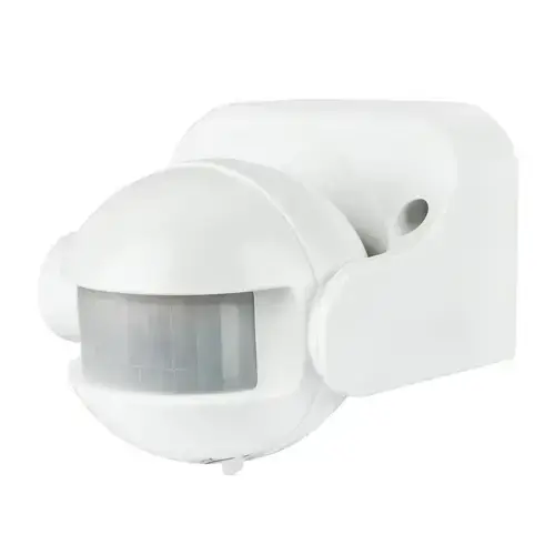 

Инфракрасный датчик движения IRM-04W max 1200Вт 180° , настенный белый