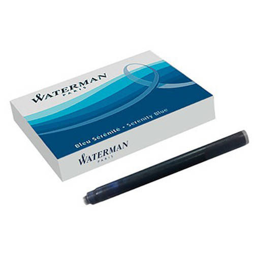 

Картриджи Waterman Чернильные Синие 8 шт. (52 002), Синий