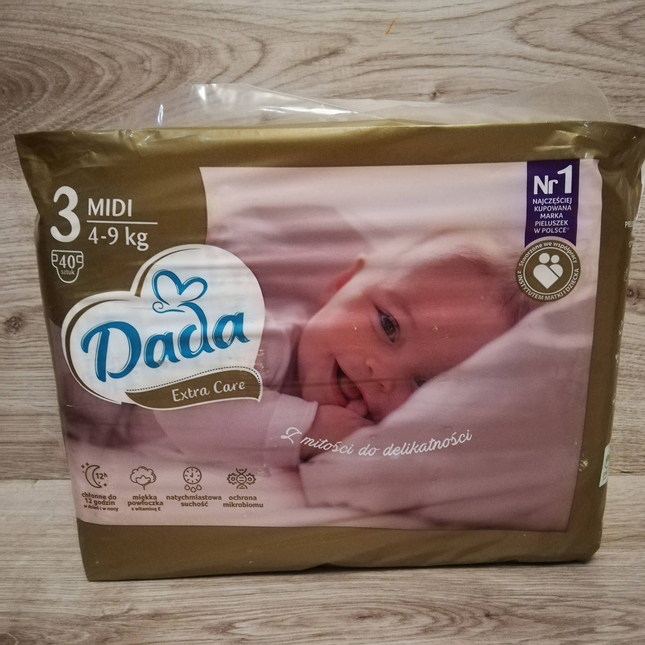 

Подгузники Dada Extra Care 3 Midi (4-9 кг), 40 шт