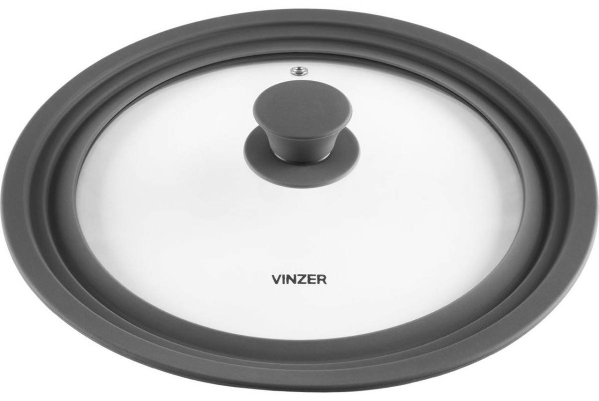 

Крышка стеклянная Vinzer VZ-89253 24-28 см, Прозрачный