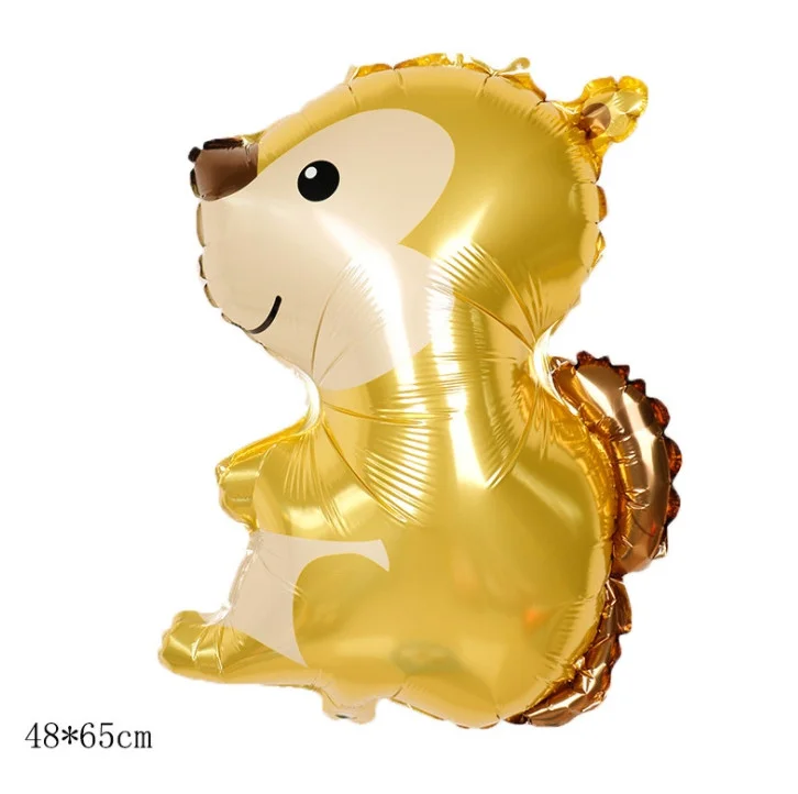 

Фольгированный шарик КНР (48х65 см) Белочка, Разные цвета