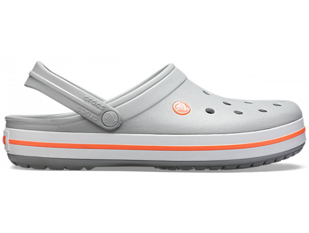 

Кроксы сабо Женские Crocband Light Grey/BrightCoral M4-W6 36-37 22,1 см Серый
