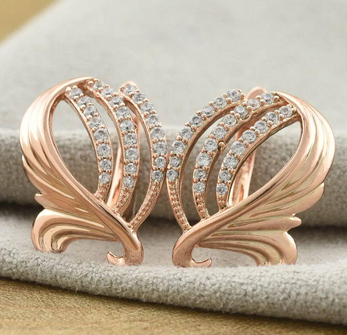 

Серьги Xuping, позолота, С12888, Золотистый