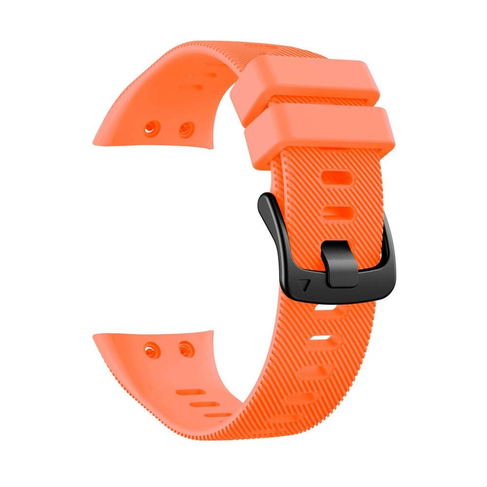 

Cменный силиконовый ремешок для часов Garmin Forerunner 45 Оранжевый