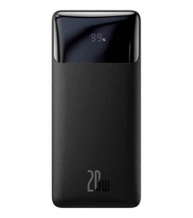

Внешний аккумулятор BASEUS Bipow Digital Display Power bank 30000mAh PD QC 20W 3A (PPDML-N01)