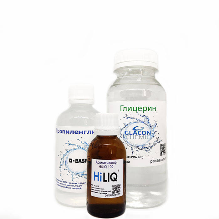 

Набор для базы (Organic) 250 мл 50/50 6 мг/мл