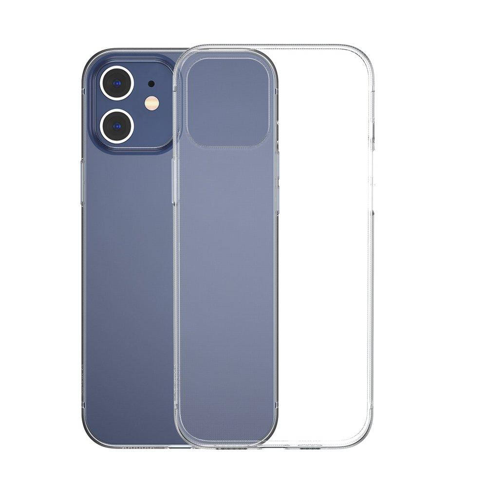 

Чехол для iPhone 12 mini силиконовый бампер прозрачный