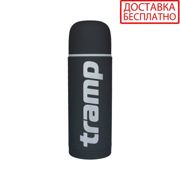 

Термос Tramp Soft Touch TRC-109 1 л серый