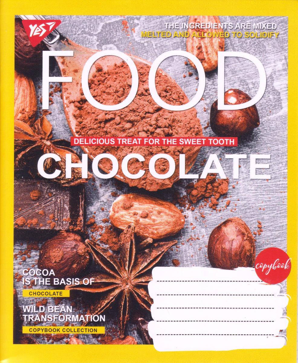 

Тетрадь школьная 36 л. клетка "Chocolate" 764743