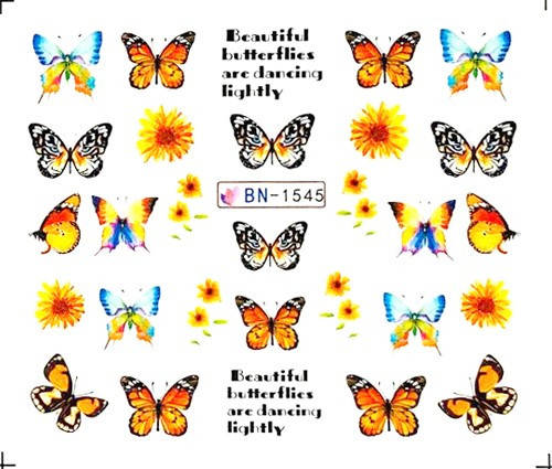 

Наклейки для ногтей (водные наклейки)