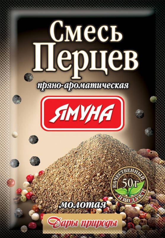 

Суміш перців мелена 20г Ямуна (Я000114)