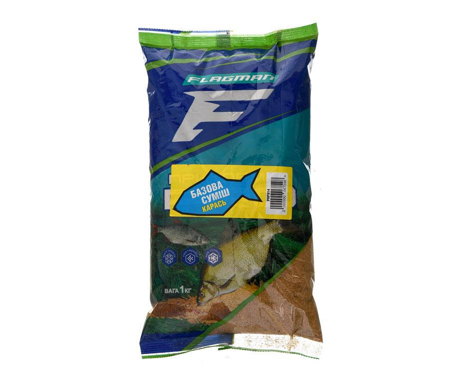 

Прикормка Принада Flagman PRO - Базова суміш - Карась (жовта) NEW2021