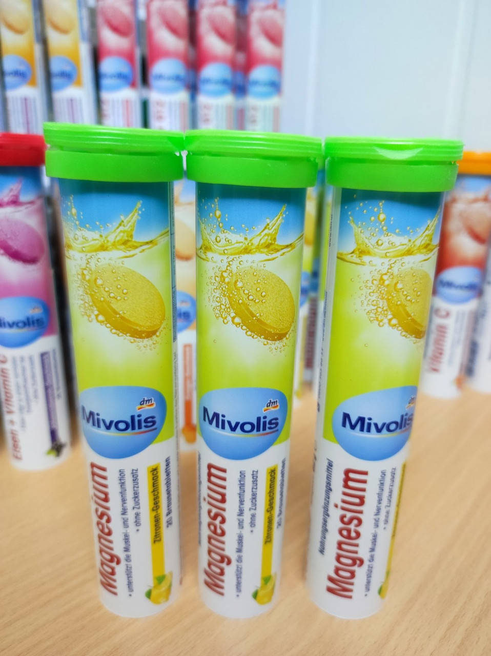 

Mivolis шипучие витамины магний 20шт. Германия