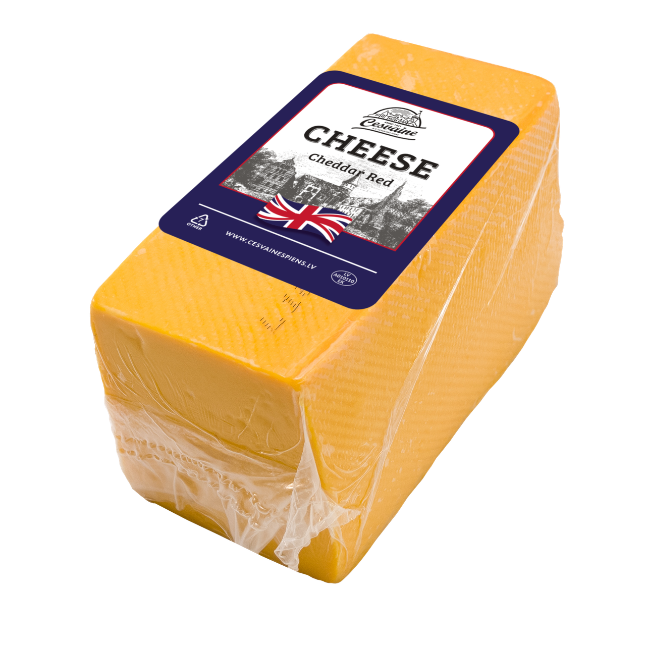 

Сыр чеддер Cesvaine Cheese Cheddar Red 50 % 500 г