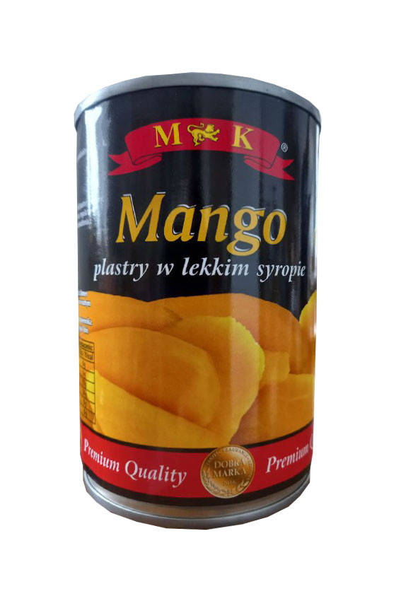 

Манго ломтиками в легком сиропе MK 420 г Польша