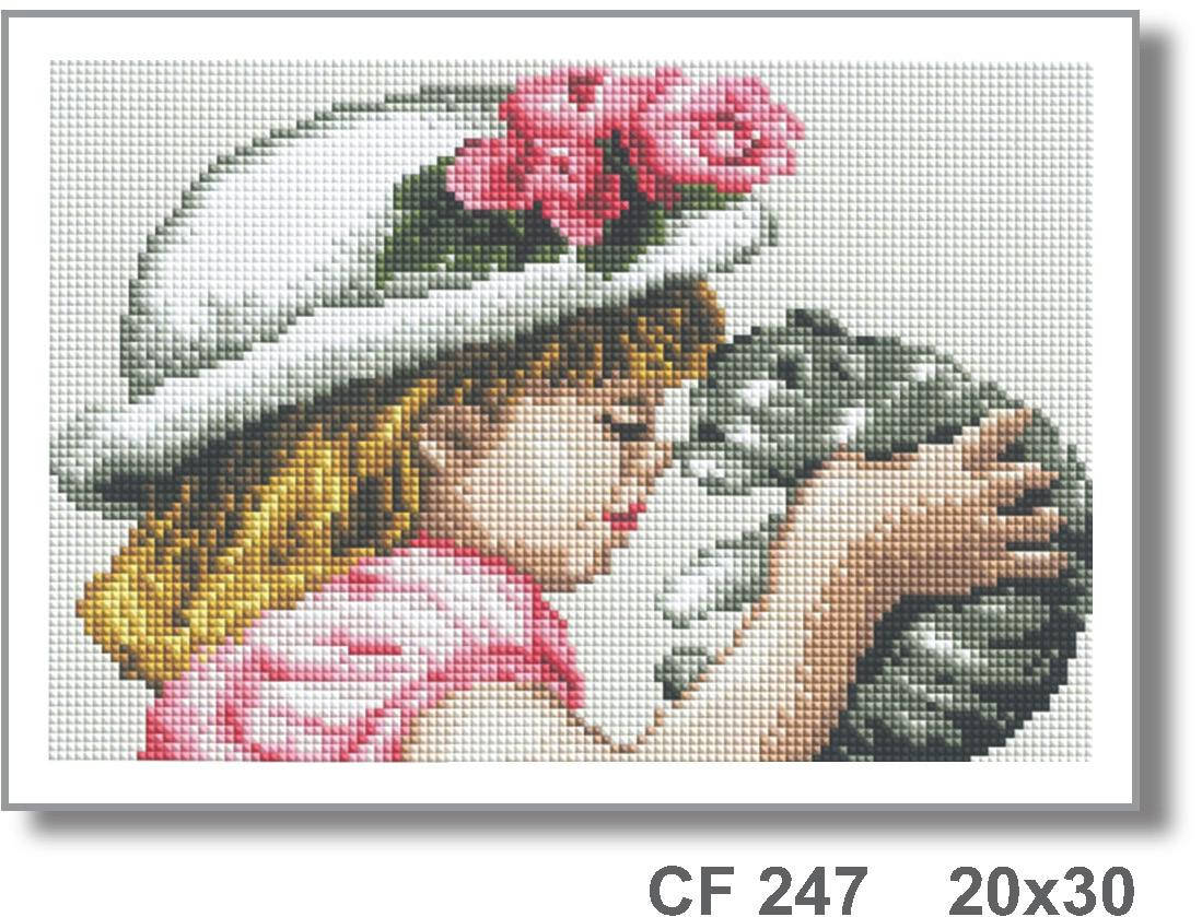 

Алмазна мозаїка "Ніжність" 20*30 см