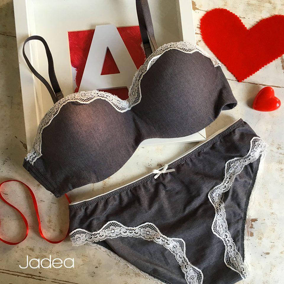 

Комплект нижнего белья Jadea Jadea 4627 nero fascia+slip