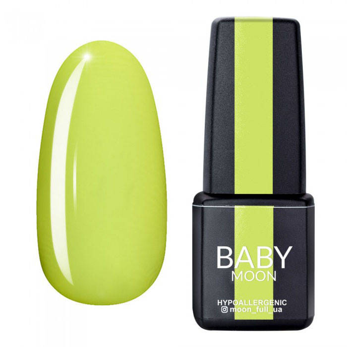

Гель-лак Baby Moon Perfect Neon №08, 6 мл (лимонный)