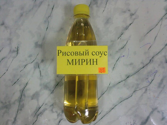 

Соус рисовый (вино) Мирин 0.5л