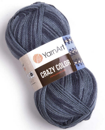 

Пряжа Crazy Color Yarnart-652