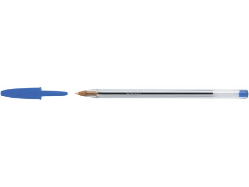 

Ручка шариковая BIC "Cristal" синяя 0. 32 мм