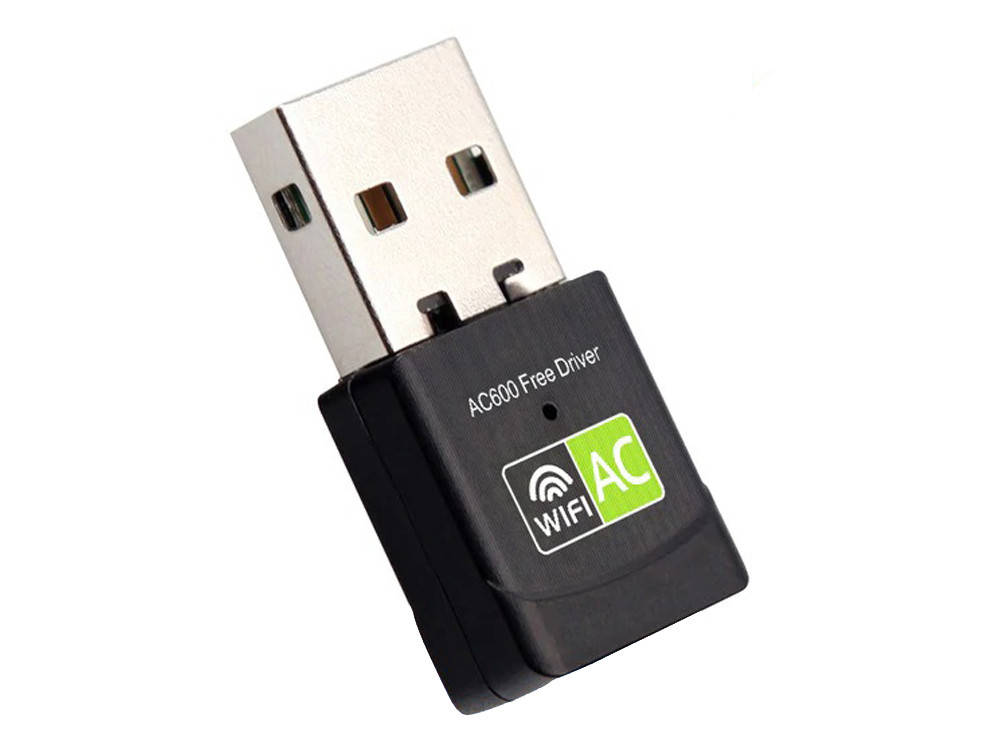 

WiFi адаптер 2.4/5 ГГц 600 Мбит/с двухдиапазонный